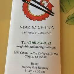 Magic china cibolo